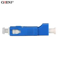 ◊ 1pc LC Female To SC Male Fiber Optic Adapter LC-SC Singlemode Simplex Fiber Optic Adapter Connecter SC Male To LC Female