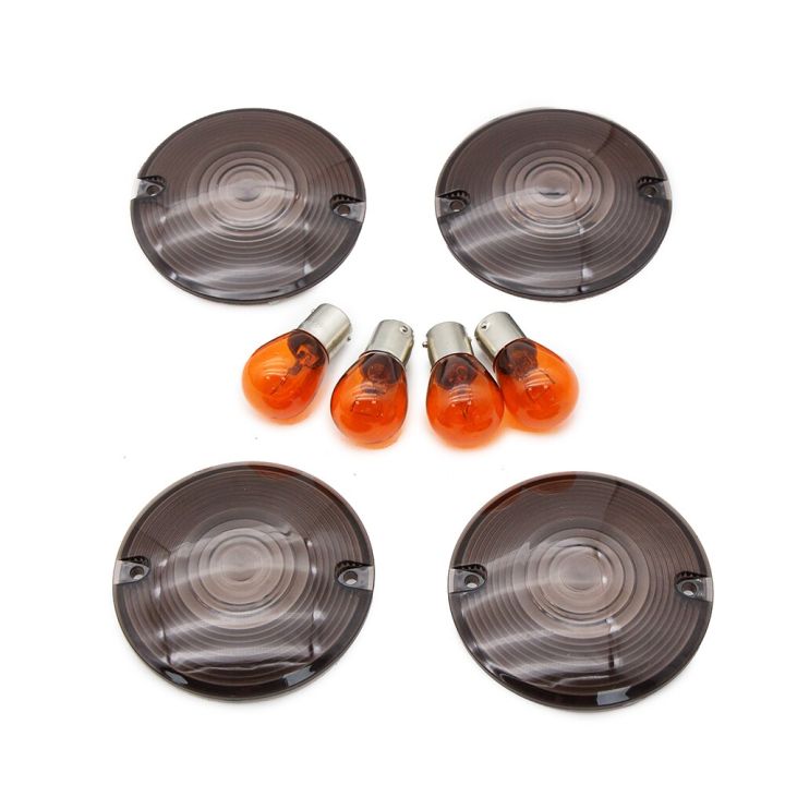 motorcycle-turn-signal-lens-blinkers-indicator-lenses-light-caps-for-harley-davidson-road-king-touring-flst-fxrt-1986-2014