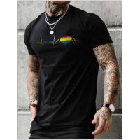 Man Summer Shirts Everyday Lgbt Gay T Shirt Holiday MenS Casual T Shirt Clothing 3D Printed O Neck Male Short Sleeve Tee Tops| | - Aliexpress
