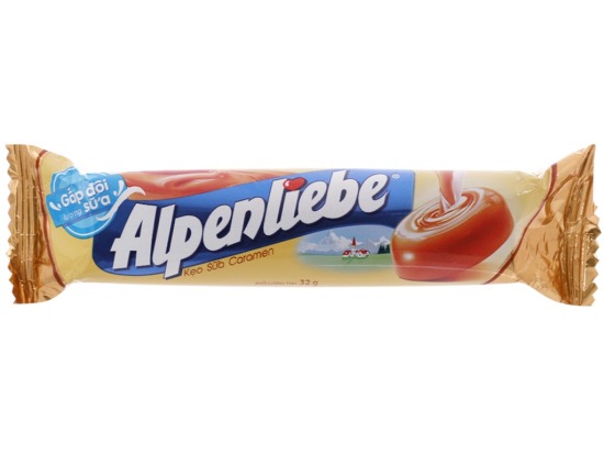 Kẹo sữa caramen alpenliebe gói 16 thanh - ảnh sản phẩm 2