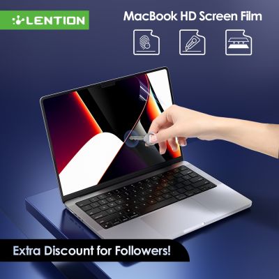 ☃卐 Screen Protector for MacBook Air 13 M1 M2 Pro 13 14 15 16 Bar Max 11 12 Cover Skin HD Film Soft Guard A2681 A2337 A2338 A2442 ID