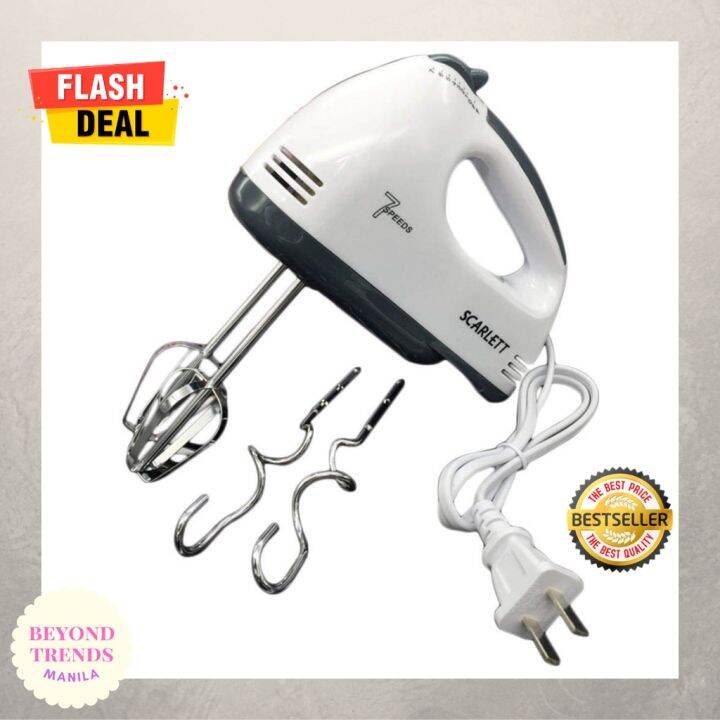 BTM Scarlett Hand Mixer Electric Beater Multifunctional Food
