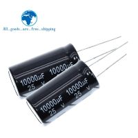 Aluminum Electrolytic Capacitor 25V / 10000 UF 25V/10000UF Electrolytic Capacitor Size 18*35 mm plug-in 25V 10000UF Electrical Circuitry Parts