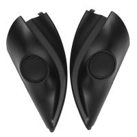 2Pcs Car Speakers Grille Triangular Plate Tweeter Speaker Cover Loudspeaker Cover for Mitsubishi Mirage