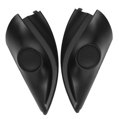 2Pcs Car Speakers Grille Triangular Plate Horn Tweeter Cover Tweeter Speaker Cover Loudspeaker Cover for Mitsubishi Mirage