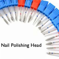 16 Types Professional Nail Drill Bit Tungsten Steel Nail Drill Milling Cutter Gel Polish Removal Sanding Manicure Tools