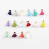 【YF】✚  100Pcs 10mm Hanging Tassel Trim Pendants Jewelry Earrings Materials Accessories Small Fringe