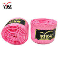 VIVA ผ้าพันมือนักมวย ยาว2.5 เมตร (สีชมพู) คู่