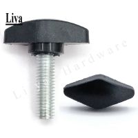 2-5pcs M5 M6 M8 36 T type Nylon Plastic Head Handle Thumb Screw Bakelite Bolt / nut