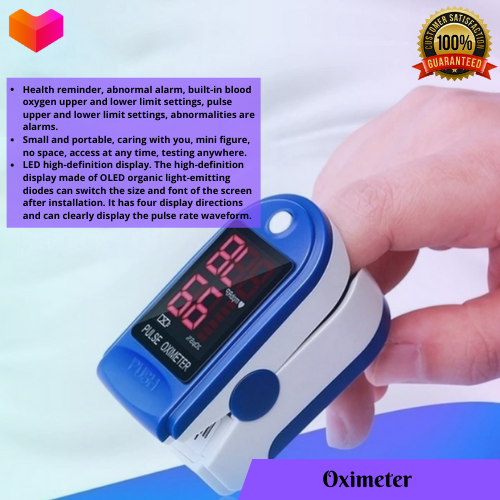 Finger Oximeter Digital Digital Finger Clip Pulse Oximeters Mini ...