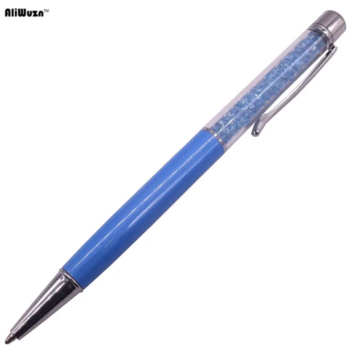 23-color-crystal-ballpoint-pen-creative-pilot-stylus-touch-pen-for-writing-stationery-office-amp-school-pen-ballpen-ink-black-blue