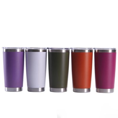 20oz Car Thermos Mug Stainless Steel Vacuum Flasks Insulated Thermo Drink Bottle Cold or Hot Outdoor Leak-proof Beer Coffee Cup