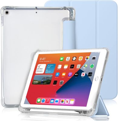 เคส Ipad 10.2 Air 3 Pro 10.5ฝาปิดที่วาง A2605 8th 7th พร้อม A2602อัจฉริยะ9th A2197ทรงดินสอ A2603 A2604ไอแพด