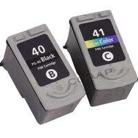 2Pcs PG-40 CL-41 PG40 CL41 Ink Cartridge For Canon Pixma MP140 MP150 MP160 MP180 MP190 MP210 MP220 MP450 MP470 Printer