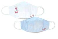 แอล แมสผ้ายีด ใส่ได้ 2 ด้าน สวมใส่ได้ทั้ง หญิง ชาย ELLE REVERSIBLE MASK 100% MICRO POLYESTER for Women Men 1 pc.