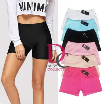 Umiwear Women Boyshorts Seamless Summer Ice Silk Safety Short Pants Mid  Waist Ladies Boxer Boyleg for Women Cycling Shorts Underwear