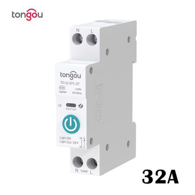 ราง Din TO-Q-SY1 1*90V-240V คุณภาพสูงรีโมทเบรกเกอร์อัจฉริยะ