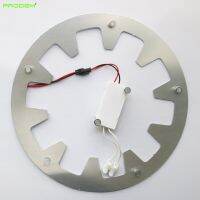 ZZOOI DIY Kits Easy Install Round Panel 24W LED Ceiling Lamp PCB Dia 272mm Ring Light Surface Mounted Circular 120V 220V 230V 240V