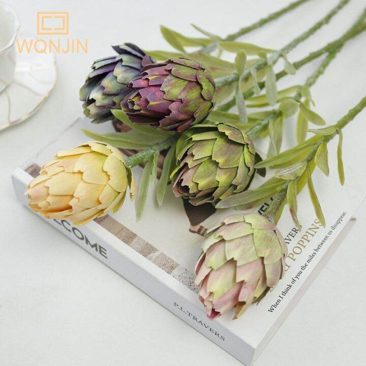 cw-wqnjinend-artichoke-fruit-artificial-plantsroom-decorationarrangement-accessaries-plantas-artificales