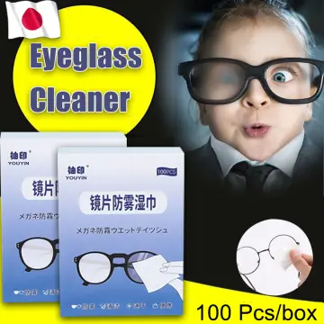 100pcs Anti Fog Lens Wipes, Pre-Moistened Cleaning Wipes for