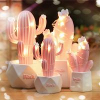 2019 Original Cactus LED Table Lamp Dream Star Lamp Small Night Light Bedroom Decoration Childrens Gift