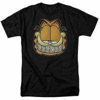 Kids T-Shirt cartoon Garfield cat  graphic Tops Boys Girls Distro Age 1 2 3 4 5 6 7 8 9 10 11 12 Years