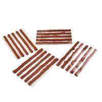 20X Self Vulcanizing Tire Repair Plug Tubeless Seal Patch For Tyre Maintenance Brown High Quality Tire Repair Plugs Accessories Chrome Trim Accessorie