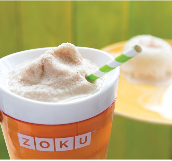 แก้วทำสมู๊ทตี้-แก้วเก็บเย็น-เกล็ดน้ำแข็ง-ไอศกรีม-คละสี-zoku-slush-and-shake-maker-แก้วทำสเลอปี้-zoku-แก้วทำสเลอปี้-แก้วทำความเย็น