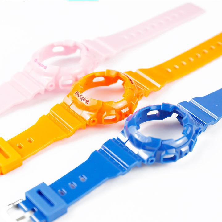 ซิลิโคนผิวแมตต์-bezel-นาฬิกา-casio-สำหรับ-baby-g-ba-110-112-111-ไม่รวมนาฬิกา-frosted-ชุดซิลิโคน-smooth-เคสซิลิโคน-สายนาฬิการวมเครื่องมือ