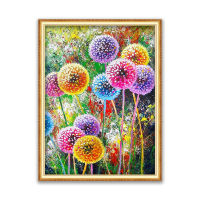 Flower DIY Cross Stitch Embroidery 11CT Kits Craft Needlework Set Printed Canvas Cotton Thread Home Decoration On Sale Wholesale