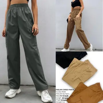 HVDENIM Cargo Jogger Pants with two side pockets for women pants