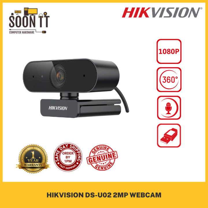 HIKVISION DS-U02 2MP Web Cam 1080p | Lazada