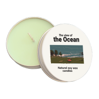 Summerstuff.marine - the view of the oceans soy wax candle (60g.) กลิ่น relax สมุนไพร กลิ่นต้นไม้ เทียนหอม ของขวัญ