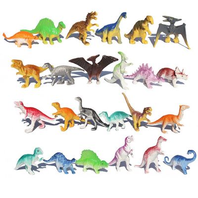 โมเดลไดโนเสาร์ขนาดเล็กเป็นชุด10ชิ้น/ล็อตรูปสัตว์จำลองน่ารักของเล่นเพื่อการศึกษาสำหรับเด็กเหมาะสำหรับเป็นของขวัญ Kids Toys
