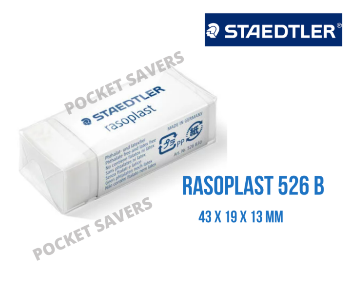 ART HUB Staedtler Rasoplast Eraser B20 B30 B40 (High Quality