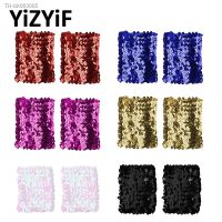 ❀ Sequins Oversleeve Women Girls Sparkly Shiny Sequins Stretchy Elastic Oversleeve Arm Sleeve Party Costume Accessory Sequin Cuffs