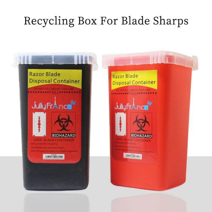 {EEDGA} Disposable Blade Safe Container Collector Shaving