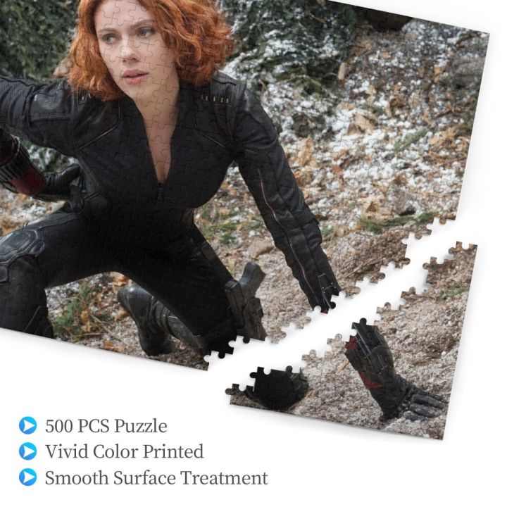 black-widow-wooden-jigsaw-puzzle-500-pieces-educational-toy-painting-art-decor-decompression-toys-500pcs