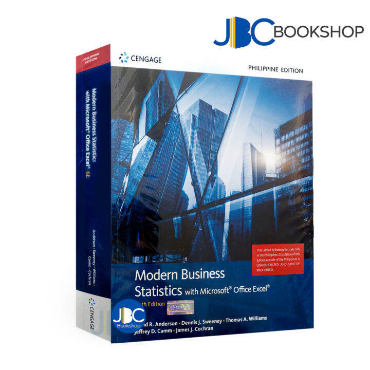 Modern Business Statistics With Microsoft Office Excel 2020 (PB) By ...