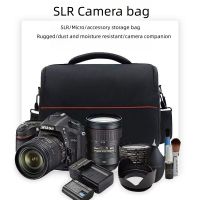 SLR Camera Bags Lens Photography Bag Waterproof Shoulder Storage Bag for Canon Nikon Sony Micro Single Camera Sleeve