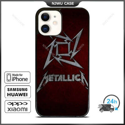 Metallica Heavy Metal Rock Phone Case for iPhone 14 Pro Max / iPhone 13 Pro Max / iPhone 12 Pro Max / XS Max / Samsung Galaxy Note 10 Plus / S22 Ultra / S21 Plus Anti-fall Protective Case Cover