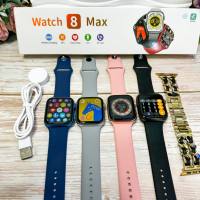 smart watch รุ่น Watch 8 Max  แถม !! เคส+ฟิล์ม  45 มม.นาฬิกาบลูธูร  ใหม่ล่าสุด  จอเต็ม จอสวยคมชัด