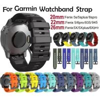 สายนาฬิกา สำหรับ Garmin Fenix 7 ซิลิโคน สาย 7X Strap 7S 5 6 6S 6X / 5plus 5S plus Forerunner 935/945 instinct instinct2 instinct2sFenix 5X