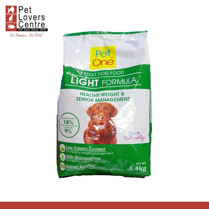 Pet One Dog Food Adult Light 1.4 kg Lazada PH