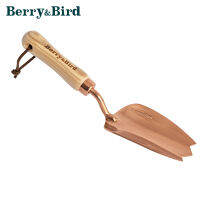 Berry&amp;Bird มีที่จับไม้เกรียงสแตนเลสดอกทิวลิปมือเครื่องมือบอนไซสวนผู้หญิงสำหรับพลั่วดินขุดหลุมปลูกเปลี่ยนหม้อดินเติมปุ๋ยผสม