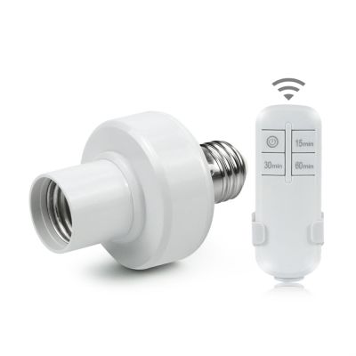 【YF】♘☫◕  e27 socket 110V 220V Bulb Controller home with Timer switch Led Lights for Bedroom Lamp Holder