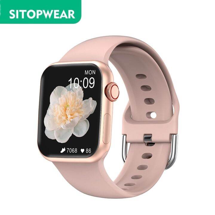 จัดส่งฟรี-cod-sitopwear-smart-watch-2022ไร้สายชาร์จ-s-mart-w-atch-บลูทูธโทรนาฬิกาผู้ชายผู้หญิงออกกำลังกายสร้อยข้อมือนาฬิกาที่กำหนดเองใบหน้า