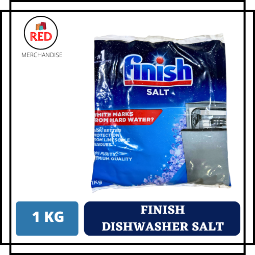 Finish Dishwasher Salt Helps Soften Water to Prevent Limescale and  Watermarks, 2 KG