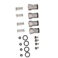 ℗❡ Ball Lock Keg Posts 18mm Female Thread Stainless Steel Poppet Spring Prevent Leakage Gas Liquid for Home Brewing for Cola