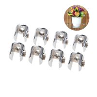 4pcs Glass Clamp Clip Glass Board Bracket Zinc Alloy Shelf Holder Support Brackets for 8-10mm/10-12mm Bathroom Accessories